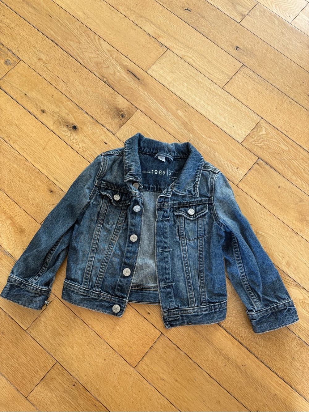 2/$35 - 3T GAP Kids Dark Blue Denim Jacket
